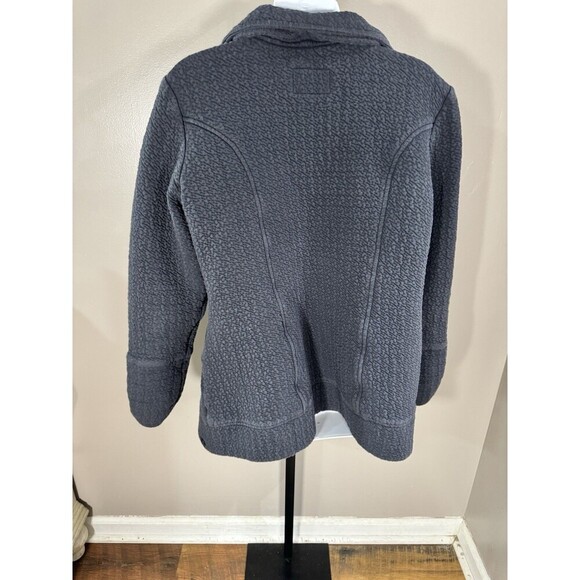 Tonia Debellis Molly Jacket in Signature Logo in Gray Quilted  Size XL - Picture 4 of 11